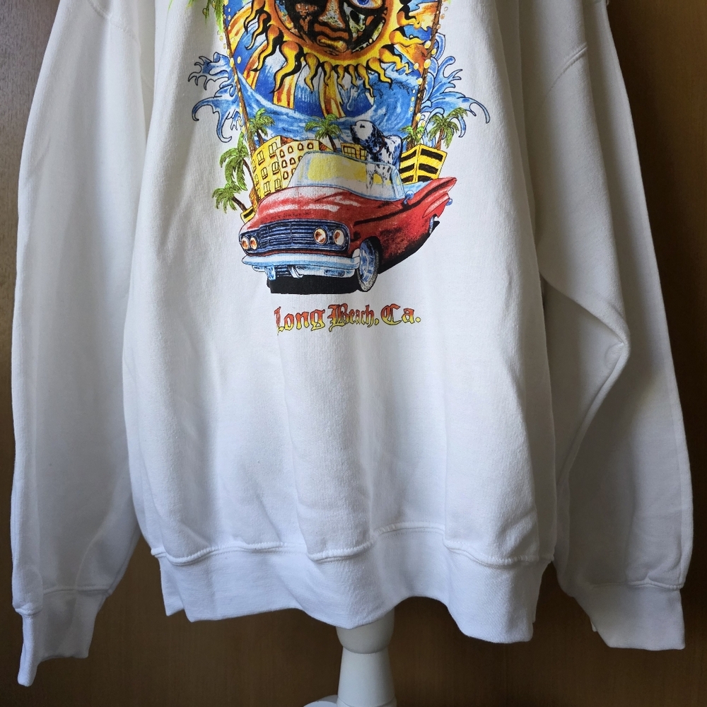 NWT Sublime Sun Logo Sweatshirt XL 90s Band Merch Graphic Pullover Unisex - Picture 9 of 15